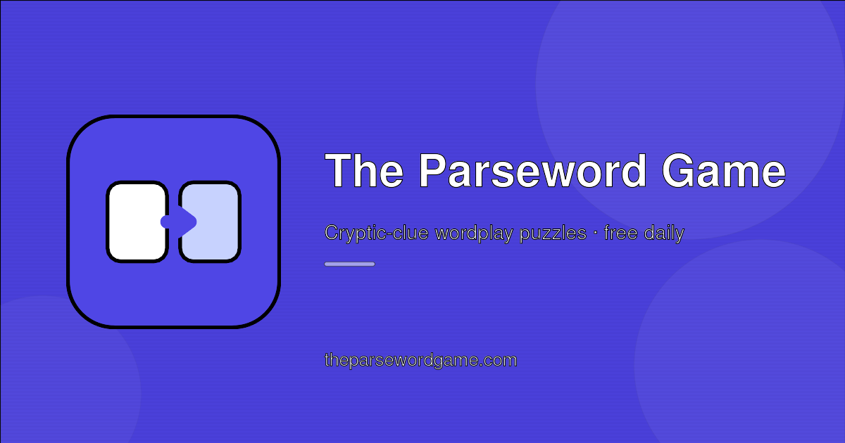 Today's Parseword Puzzle — October 15, 2026 | The Parseword Game